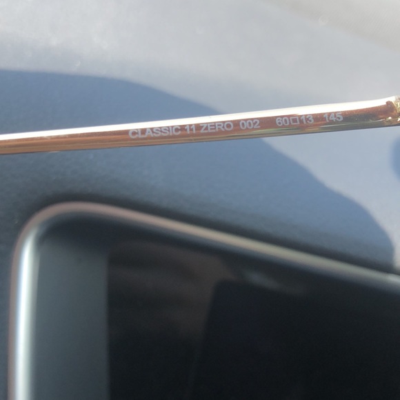 Saint Laurent gold classic 11 sunglasses - Picture 9 of 11